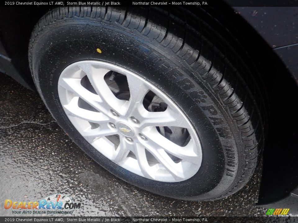 2019 Chevrolet Equinox LT AWD Storm Blue Metallic / Jet Black Photo #14