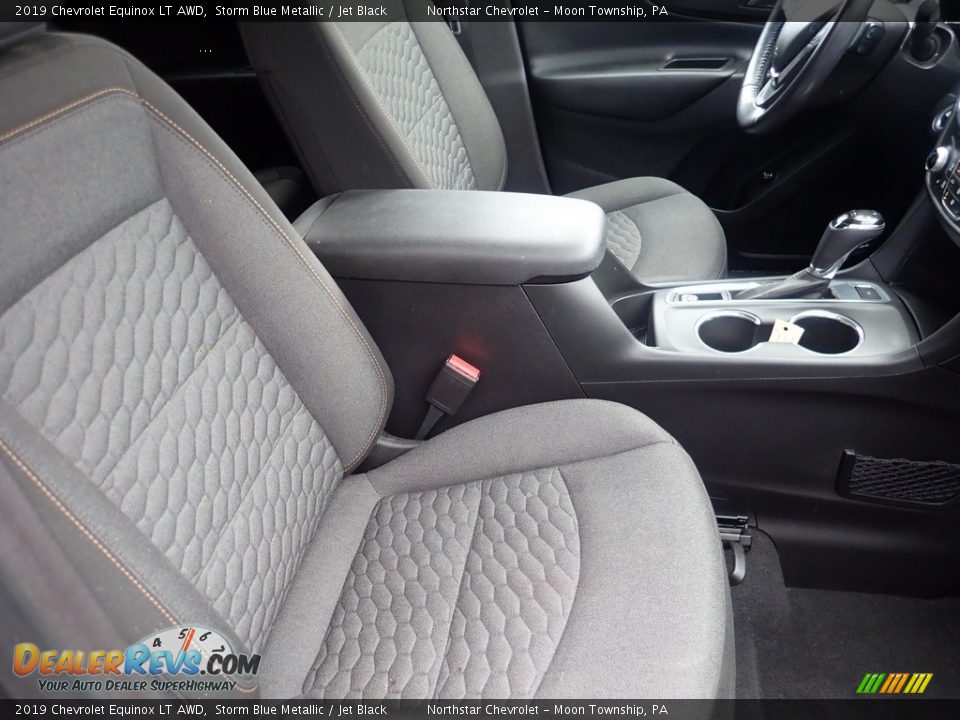 2019 Chevrolet Equinox LT AWD Storm Blue Metallic / Jet Black Photo #15