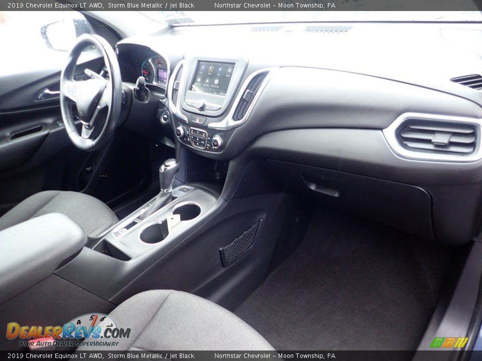 2019 Chevrolet Equinox LT AWD Storm Blue Metallic / Jet Black Photo #16