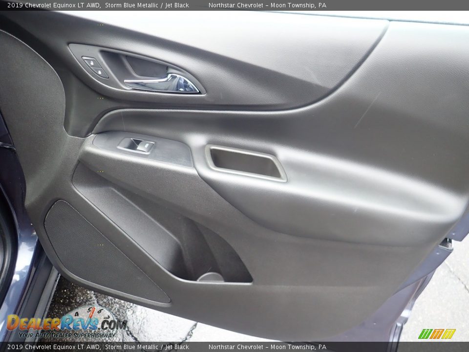 2019 Chevrolet Equinox LT AWD Storm Blue Metallic / Jet Black Photo #17