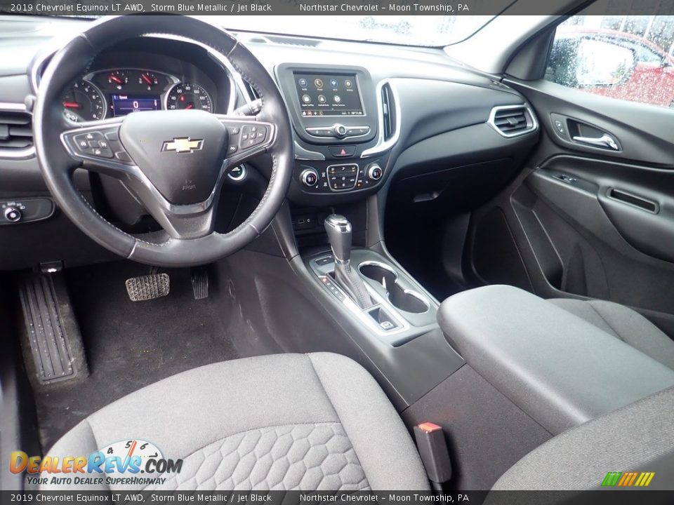2019 Chevrolet Equinox LT AWD Storm Blue Metallic / Jet Black Photo #22