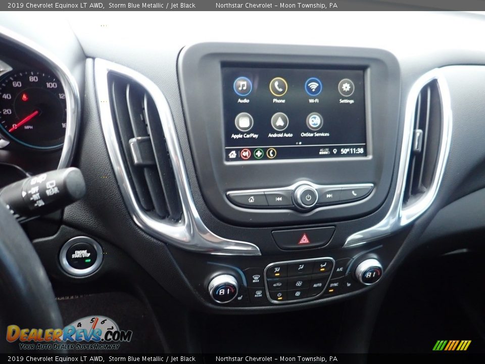 2019 Chevrolet Equinox LT AWD Storm Blue Metallic / Jet Black Photo #27
