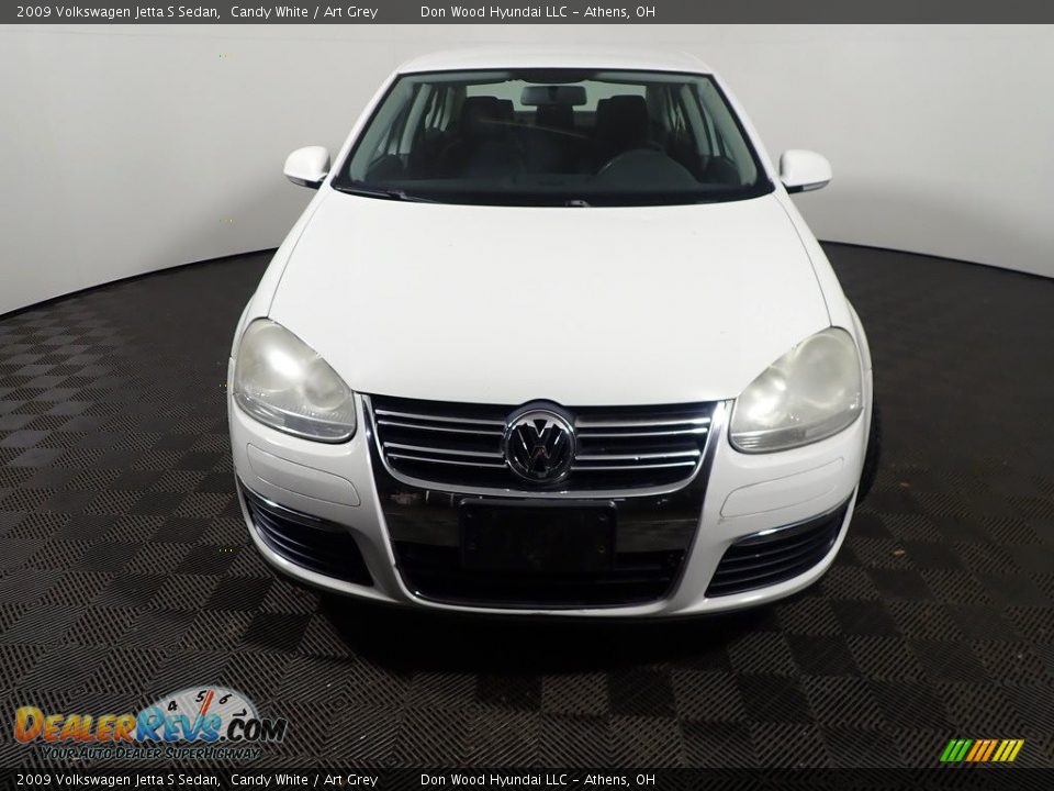 2009 Volkswagen Jetta S Sedan Candy White / Art Grey Photo #4