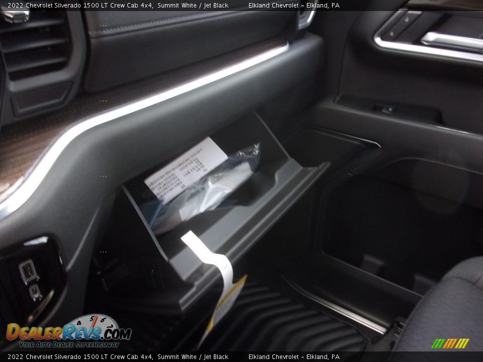 2022 Chevrolet Silverado 1500 LT Crew Cab 4x4 Summit White / Jet Black Photo #34