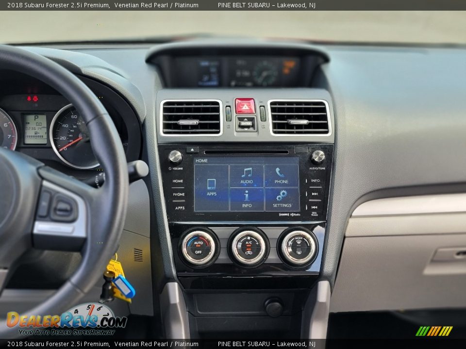 2018 Subaru Forester 2.5i Premium Venetian Red Pearl / Platinum Photo #4