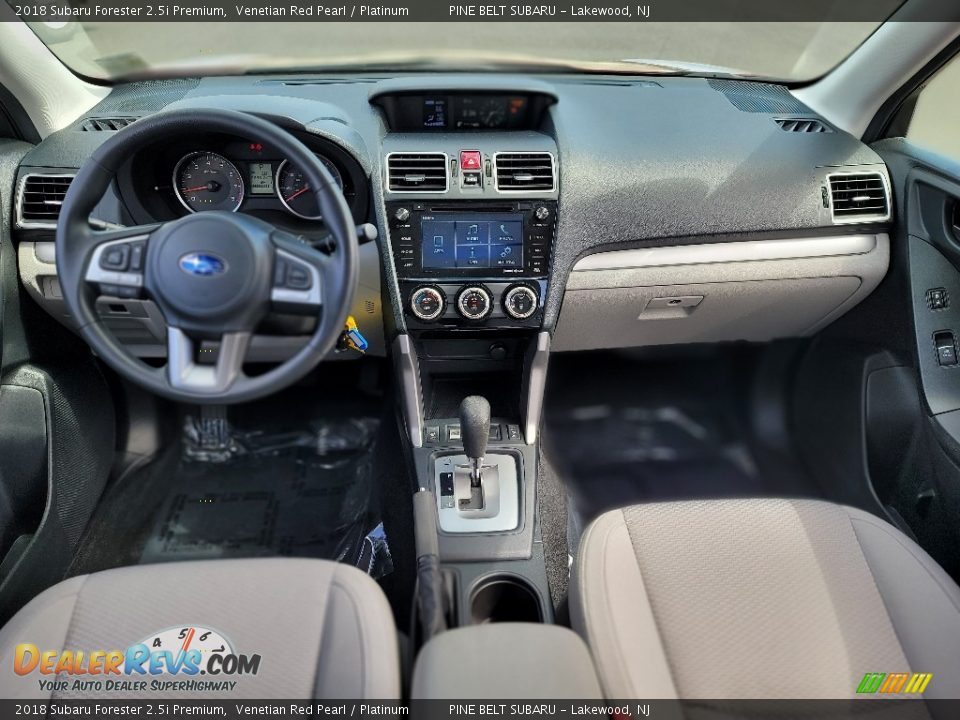 2018 Subaru Forester 2.5i Premium Venetian Red Pearl / Platinum Photo #6