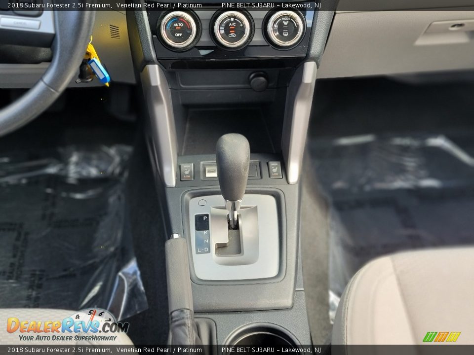 2018 Subaru Forester 2.5i Premium Venetian Red Pearl / Platinum Photo #9