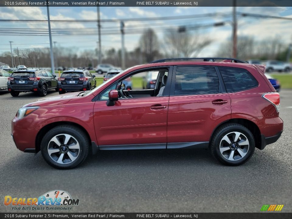 2018 Subaru Forester 2.5i Premium Venetian Red Pearl / Platinum Photo #16