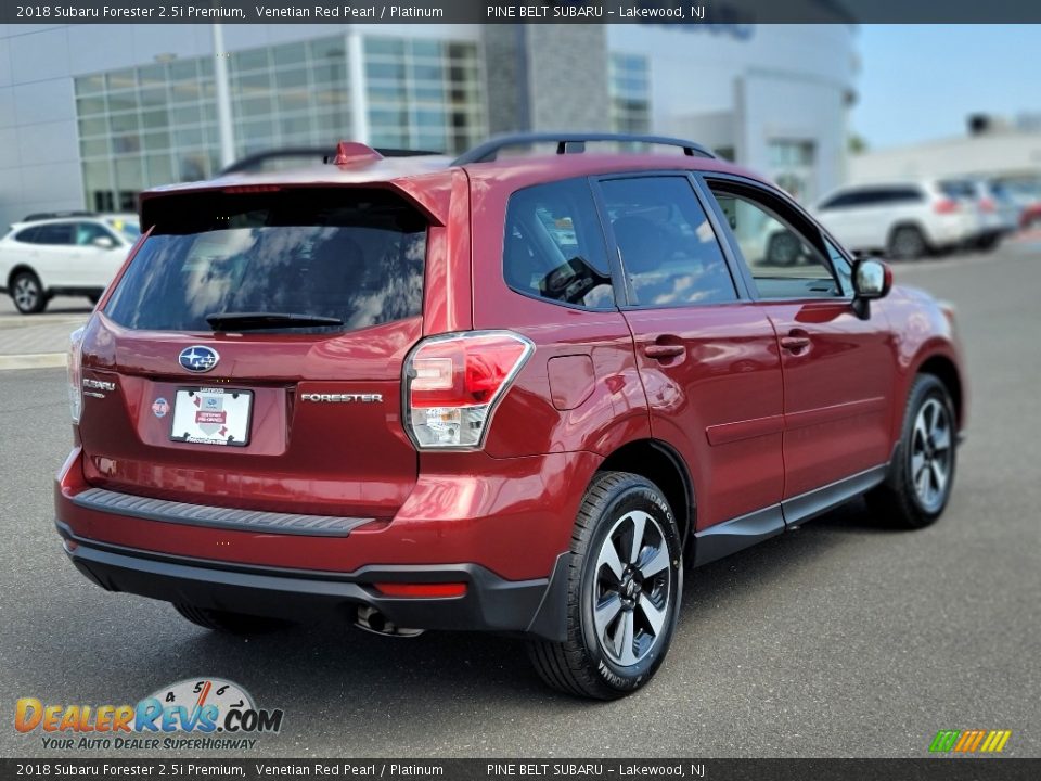 2018 Subaru Forester 2.5i Premium Venetian Red Pearl / Platinum Photo #19