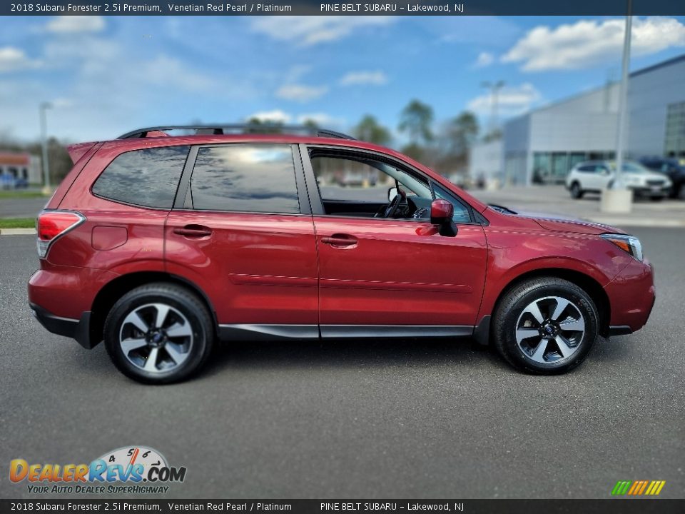 2018 Subaru Forester 2.5i Premium Venetian Red Pearl / Platinum Photo #20