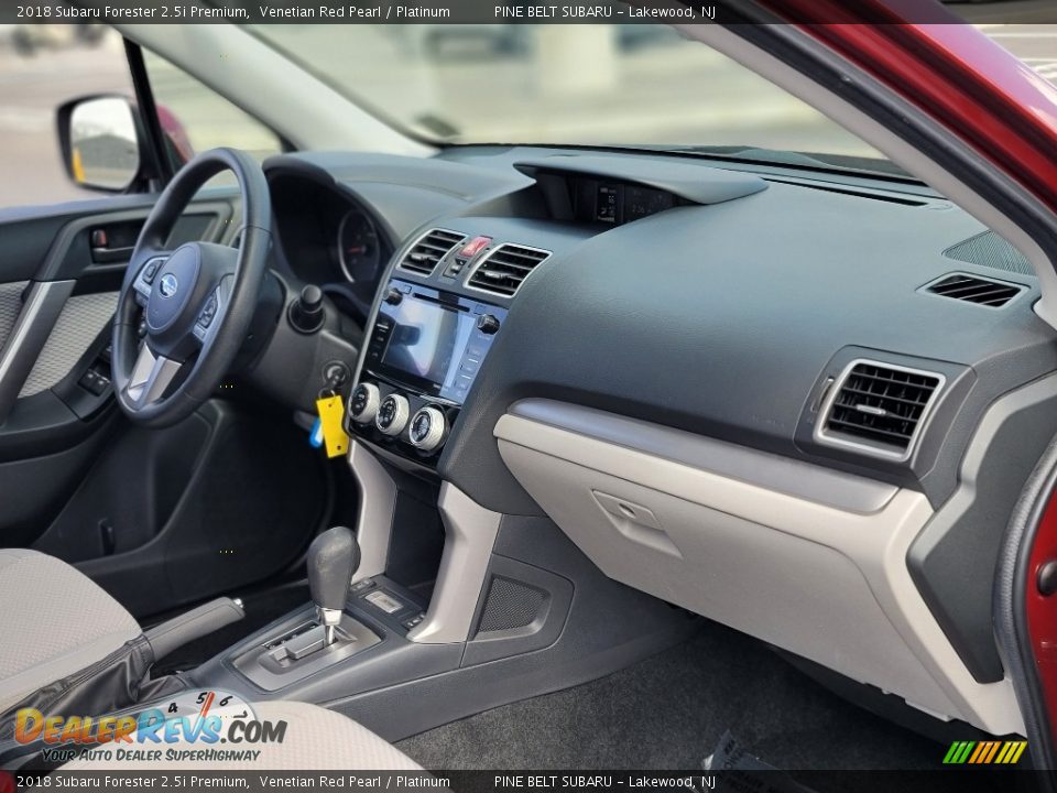 2018 Subaru Forester 2.5i Premium Venetian Red Pearl / Platinum Photo #23