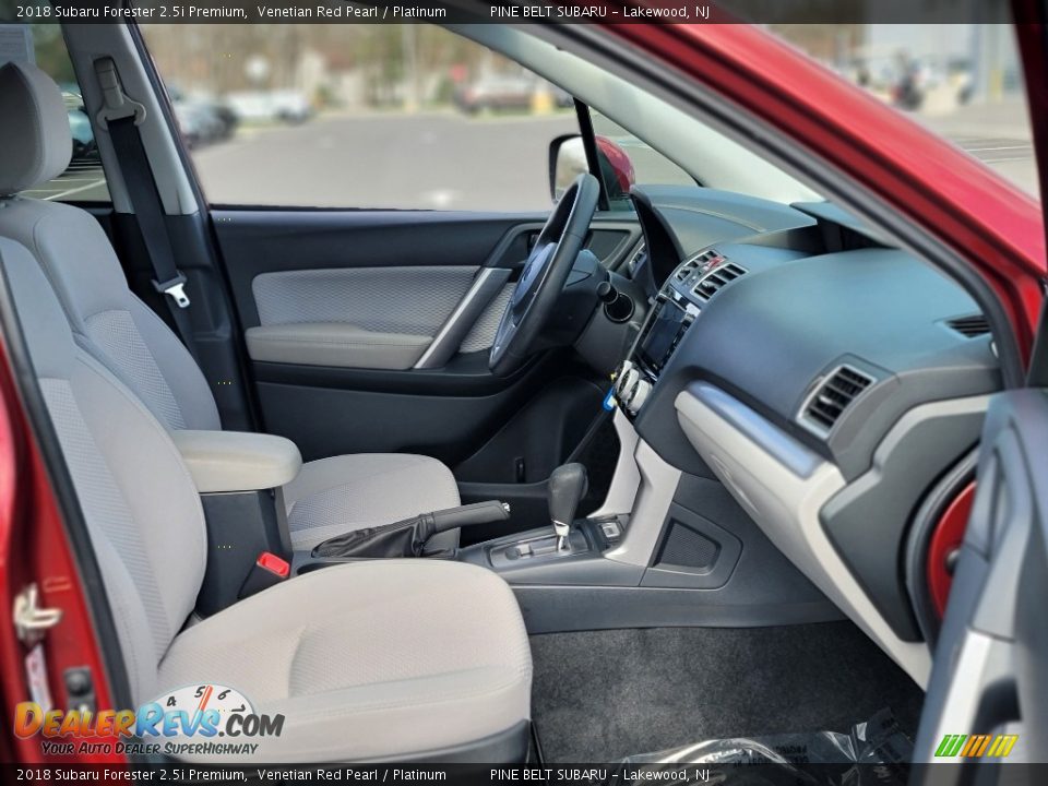 2018 Subaru Forester 2.5i Premium Venetian Red Pearl / Platinum Photo #24