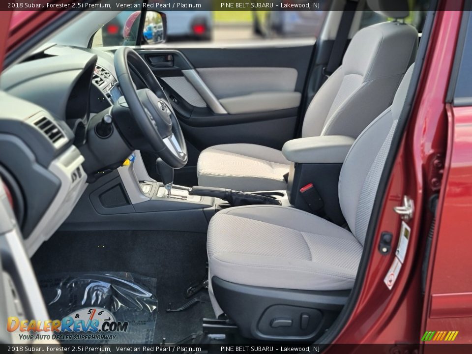 2018 Subaru Forester 2.5i Premium Venetian Red Pearl / Platinum Photo #34