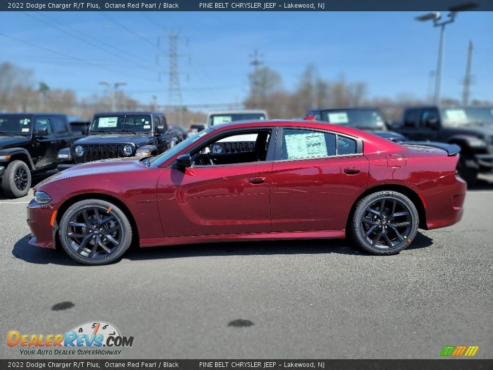 2022 Dodge Charger R/T Plus Octane Red Pearl / Black Photo #4