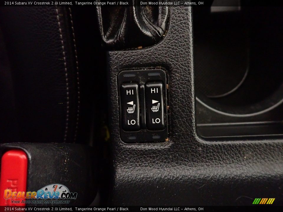 2014 Subaru XV Crosstrek 2.0i Limited Tangerine Orange Pearl / Black Photo #2