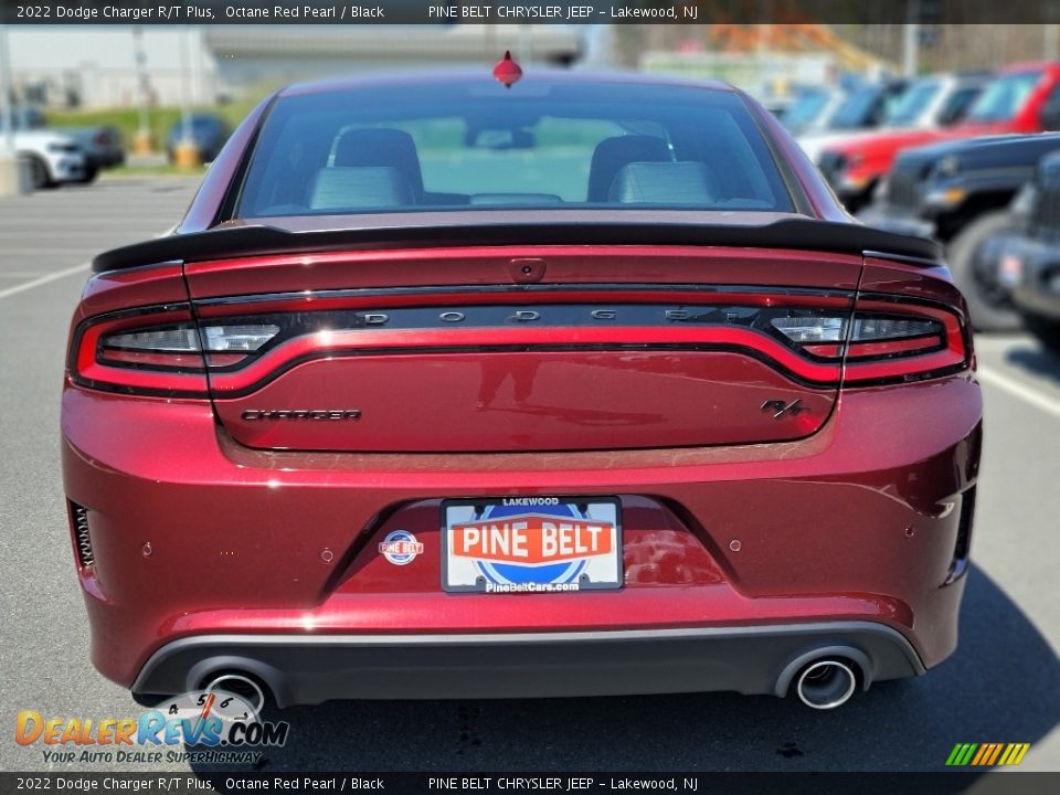 2022 Dodge Charger R/T Plus Octane Red Pearl / Black Photo #7
