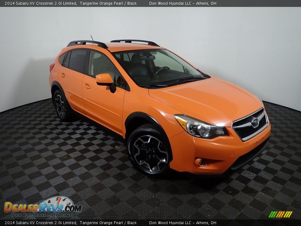 2014 Subaru XV Crosstrek 2.0i Limited Tangerine Orange Pearl / Black Photo #4
