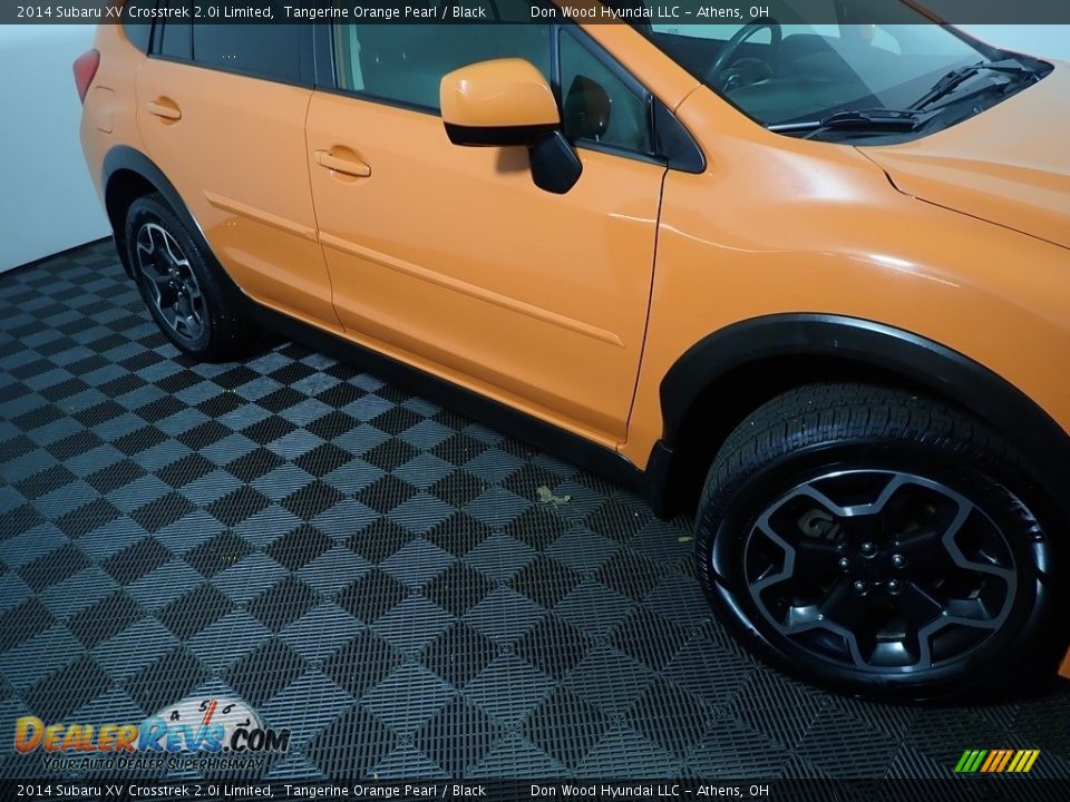 2014 Subaru XV Crosstrek 2.0i Limited Tangerine Orange Pearl / Black Photo #5