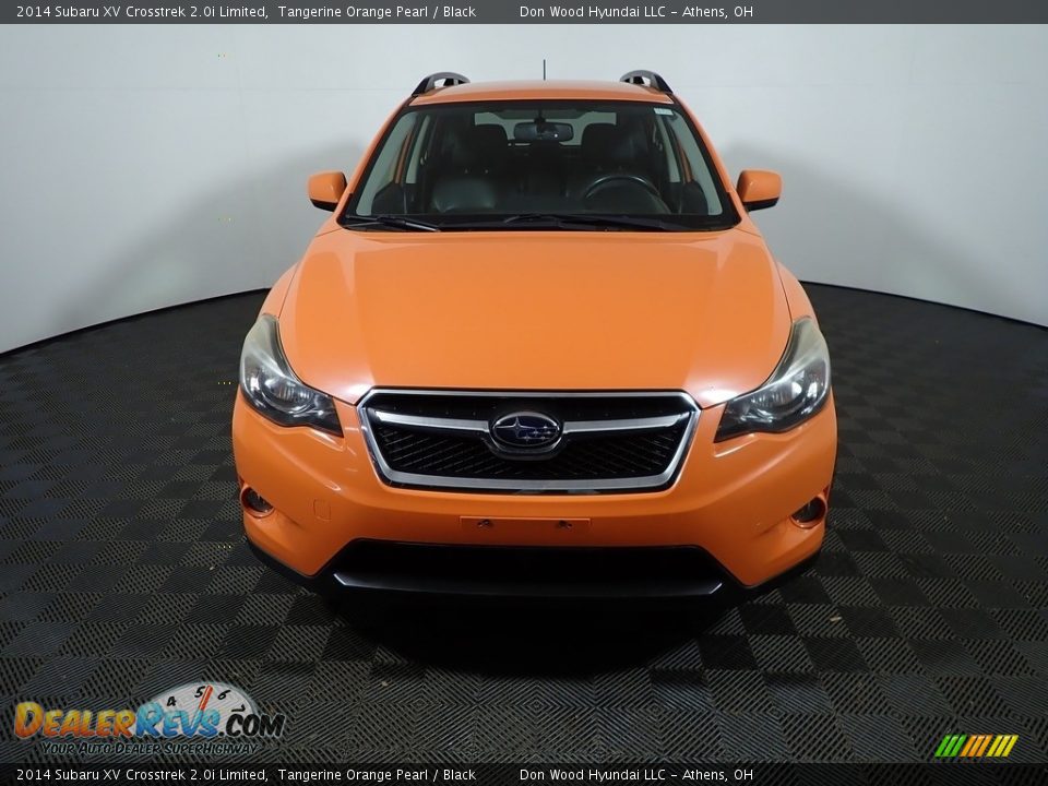 2014 Subaru XV Crosstrek 2.0i Limited Tangerine Orange Pearl / Black Photo #6