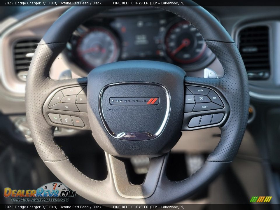 2022 Dodge Charger R/T Plus Steering Wheel Photo #10