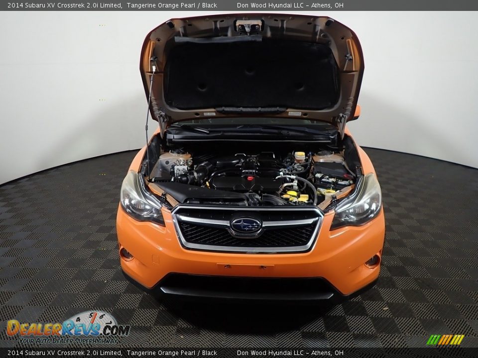 2014 Subaru XV Crosstrek 2.0i Limited Tangerine Orange Pearl / Black Photo #7