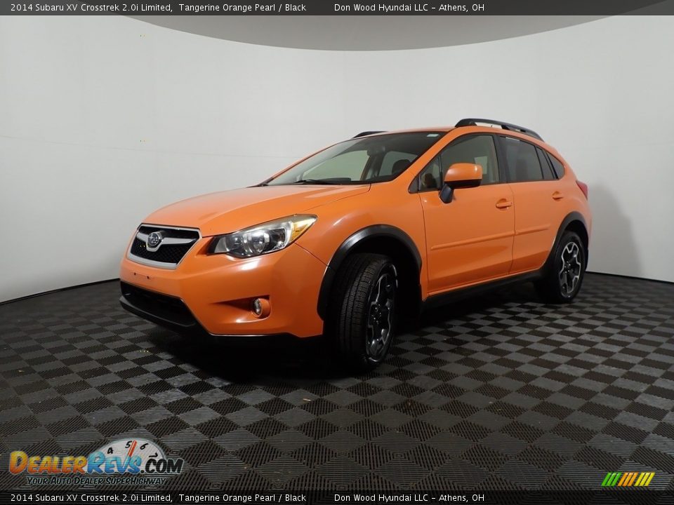 2014 Subaru XV Crosstrek 2.0i Limited Tangerine Orange Pearl / Black Photo #9
