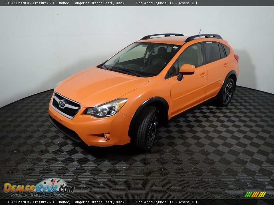 2014 Subaru XV Crosstrek 2.0i Limited Tangerine Orange Pearl / Black Photo #10
