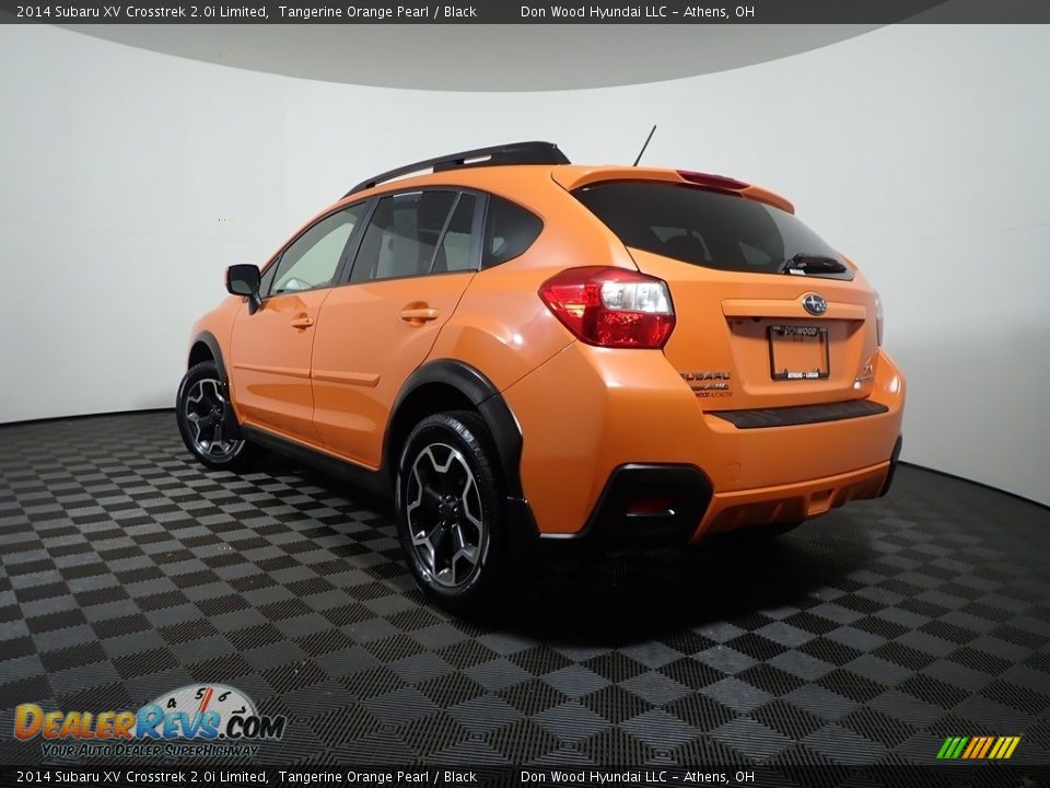 2014 Subaru XV Crosstrek 2.0i Limited Tangerine Orange Pearl / Black Photo #12