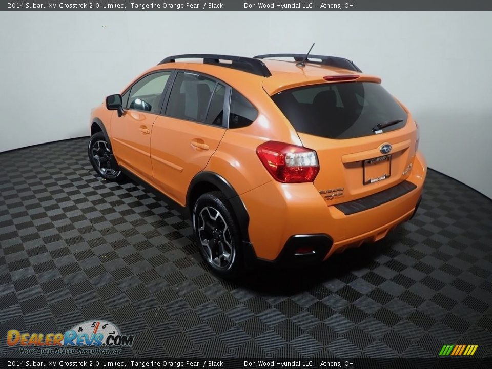 2014 Subaru XV Crosstrek 2.0i Limited Tangerine Orange Pearl / Black Photo #13