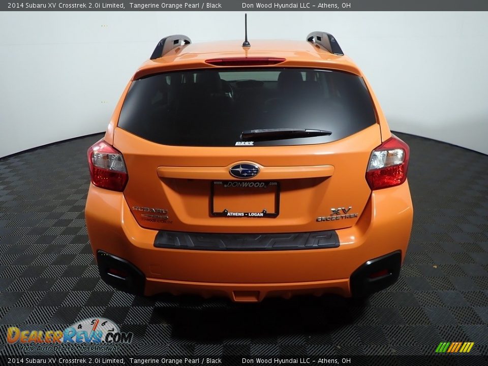 2014 Subaru XV Crosstrek 2.0i Limited Tangerine Orange Pearl / Black Photo #14