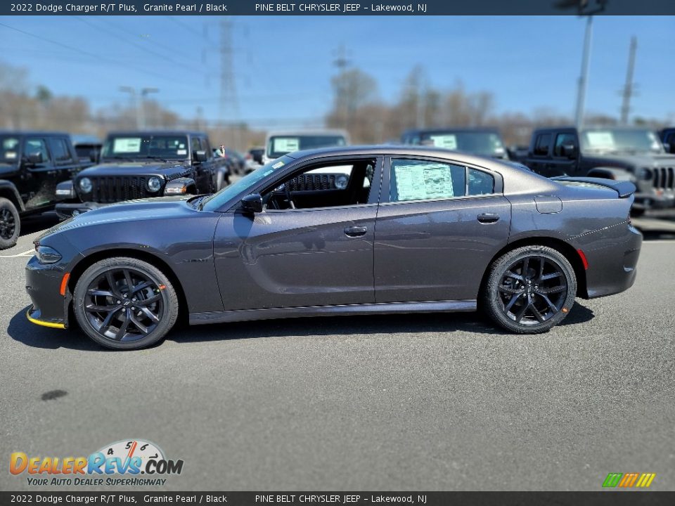 2022 Dodge Charger R/T Plus Granite Pearl / Black Photo #4