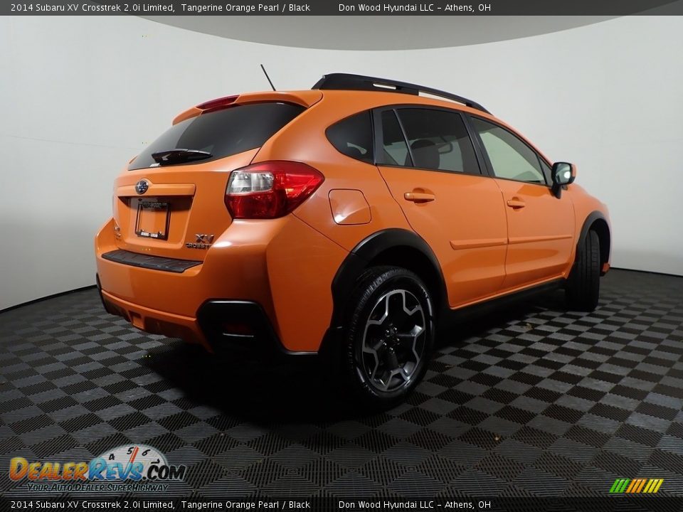 2014 Subaru XV Crosstrek 2.0i Limited Tangerine Orange Pearl / Black Photo #17