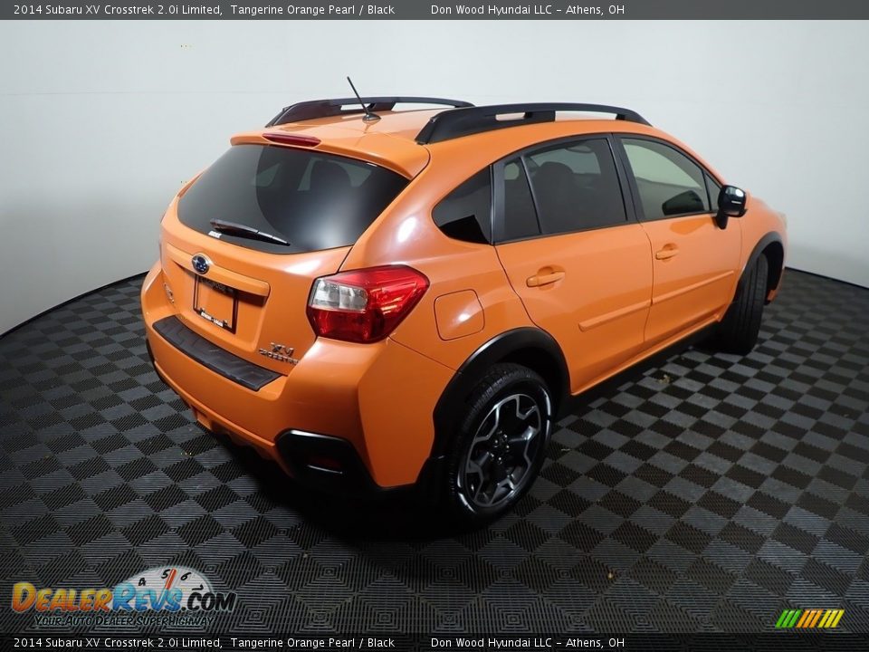 2014 Subaru XV Crosstrek 2.0i Limited Tangerine Orange Pearl / Black Photo #18
