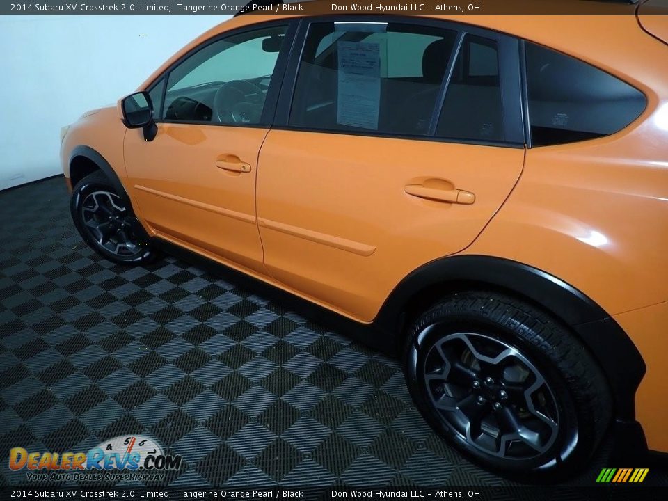 2014 Subaru XV Crosstrek 2.0i Limited Tangerine Orange Pearl / Black Photo #19