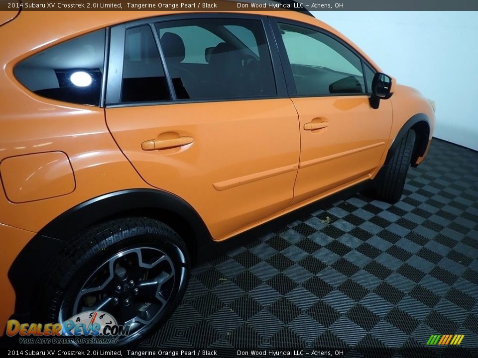 2014 Subaru XV Crosstrek 2.0i Limited Tangerine Orange Pearl / Black Photo #20
