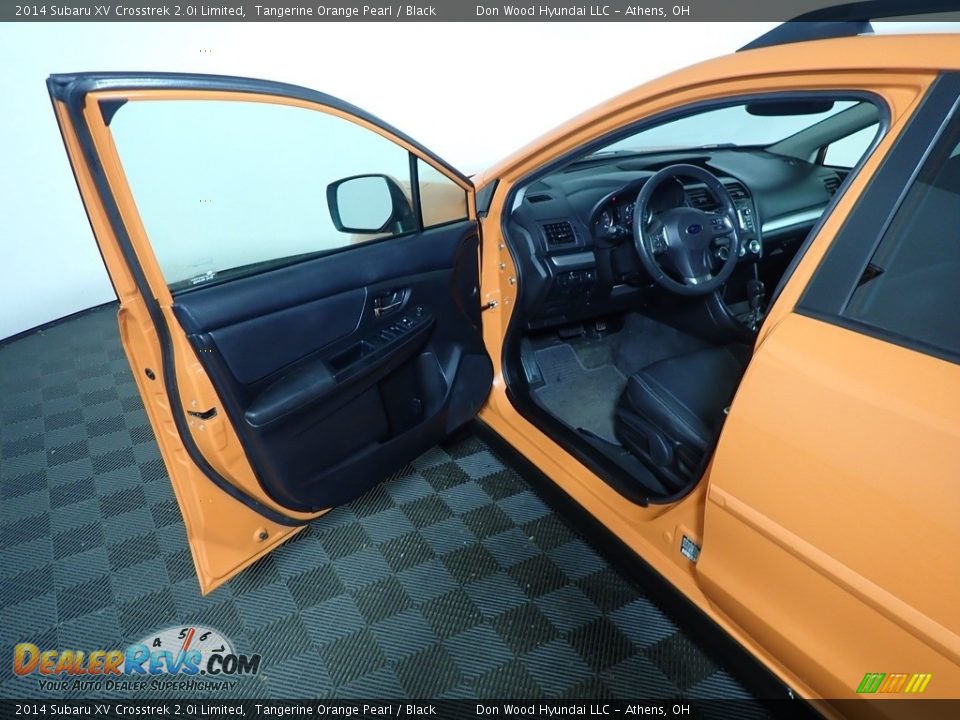 2014 Subaru XV Crosstrek 2.0i Limited Tangerine Orange Pearl / Black Photo #21