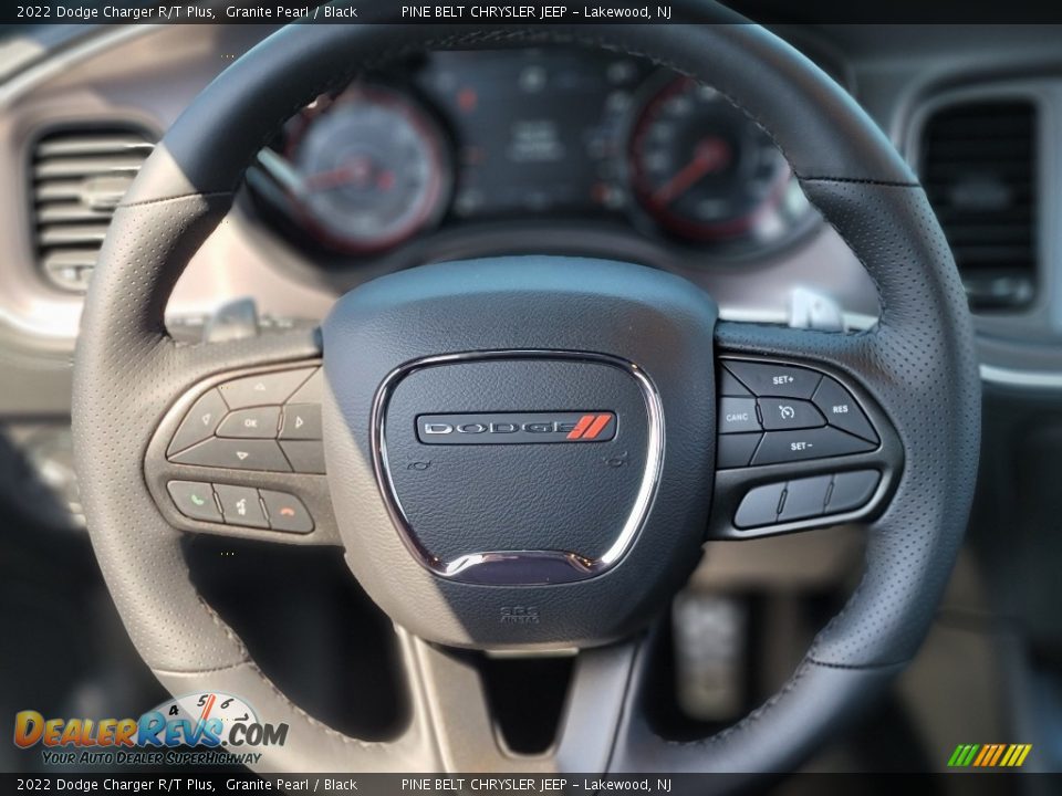 2022 Dodge Charger R/T Plus Granite Pearl / Black Photo #10