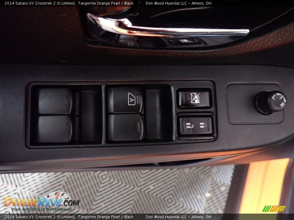 2014 Subaru XV Crosstrek 2.0i Limited Tangerine Orange Pearl / Black Photo #22
