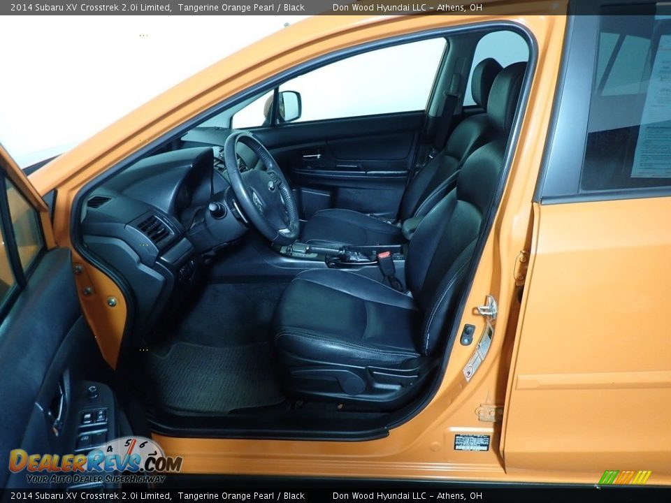 2014 Subaru XV Crosstrek 2.0i Limited Tangerine Orange Pearl / Black Photo #23