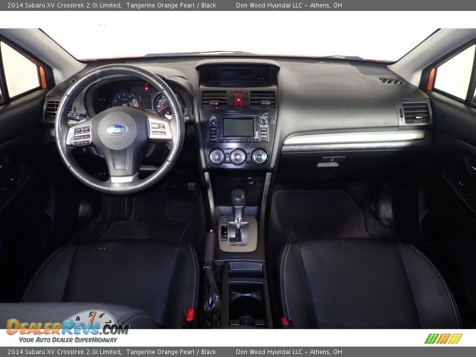 2014 Subaru XV Crosstrek 2.0i Limited Tangerine Orange Pearl / Black Photo #25
