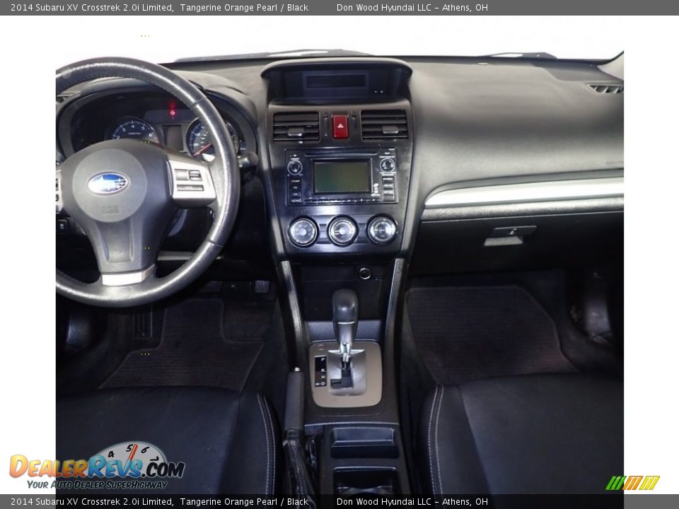 2014 Subaru XV Crosstrek 2.0i Limited Tangerine Orange Pearl / Black Photo #26