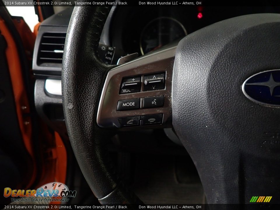 2014 Subaru XV Crosstrek 2.0i Limited Tangerine Orange Pearl / Black Photo #30