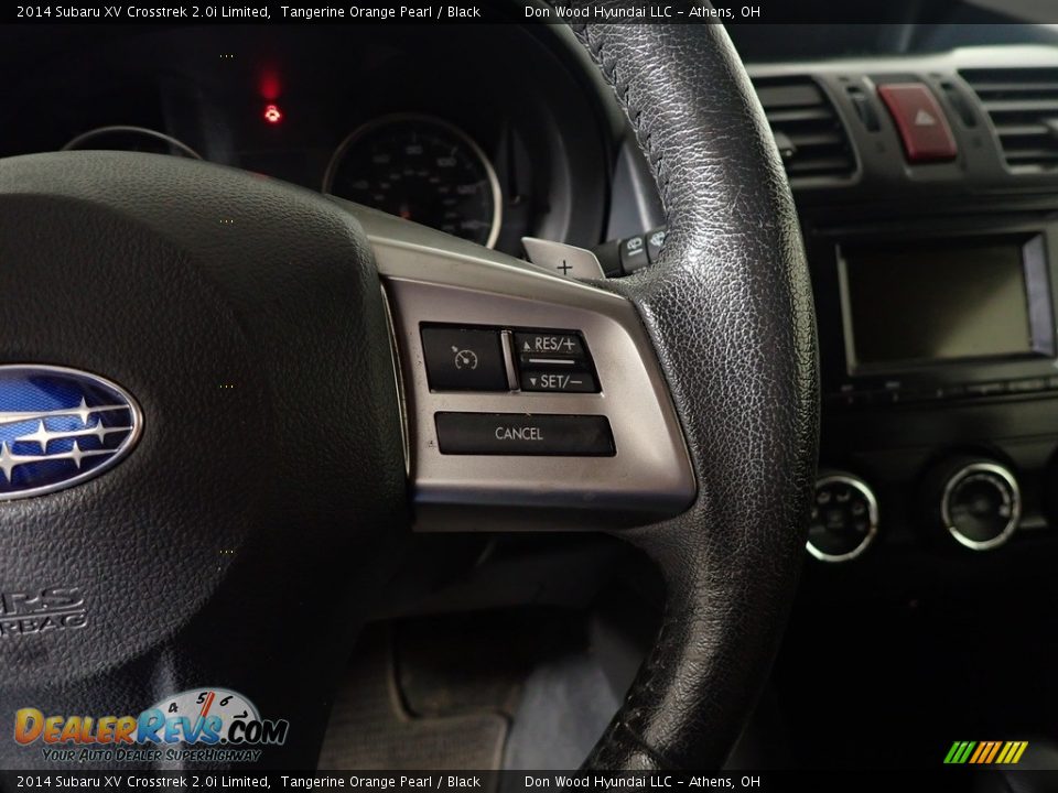 2014 Subaru XV Crosstrek 2.0i Limited Tangerine Orange Pearl / Black Photo #31