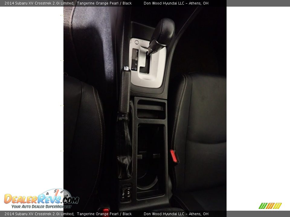 2014 Subaru XV Crosstrek 2.0i Limited Tangerine Orange Pearl / Black Photo #33
