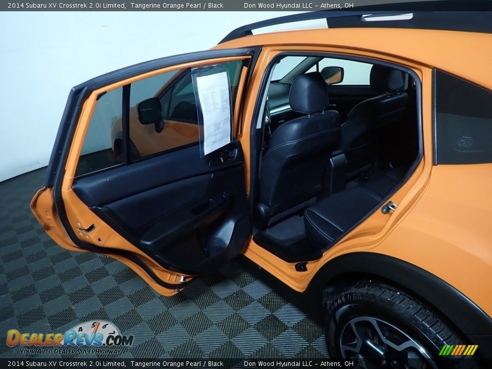 2014 Subaru XV Crosstrek 2.0i Limited Tangerine Orange Pearl / Black Photo #34