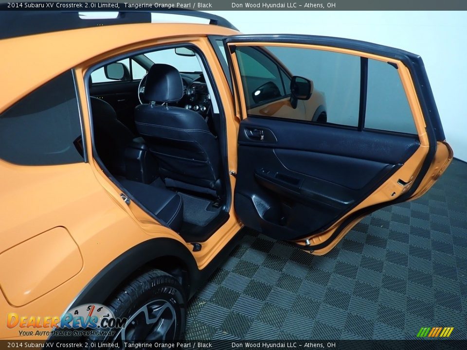 2014 Subaru XV Crosstrek 2.0i Limited Tangerine Orange Pearl / Black Photo #36