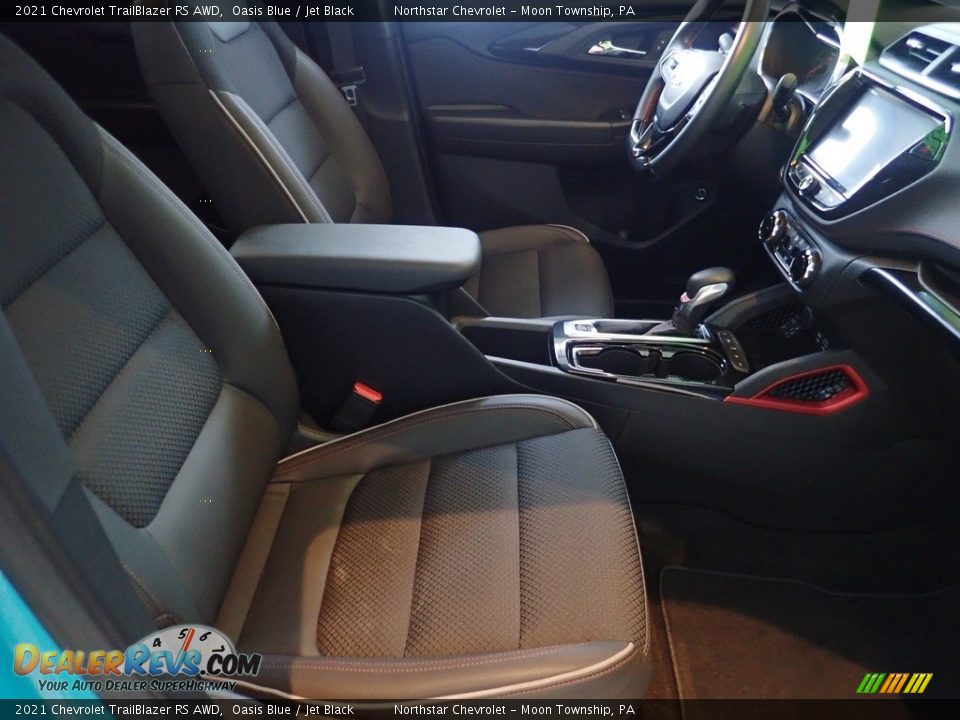 2021 Chevrolet TrailBlazer RS AWD Oasis Blue / Jet Black Photo #15