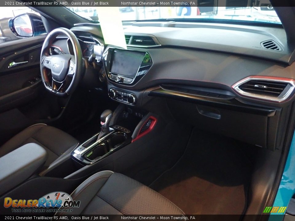 2021 Chevrolet TrailBlazer RS AWD Oasis Blue / Jet Black Photo #16