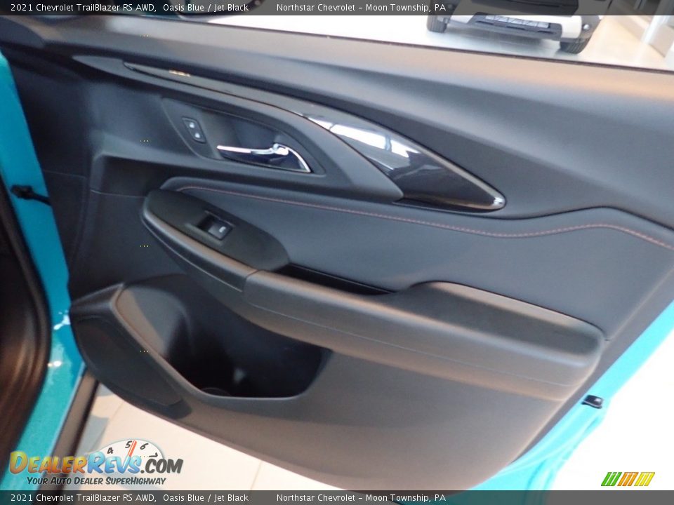 2021 Chevrolet TrailBlazer RS AWD Oasis Blue / Jet Black Photo #17