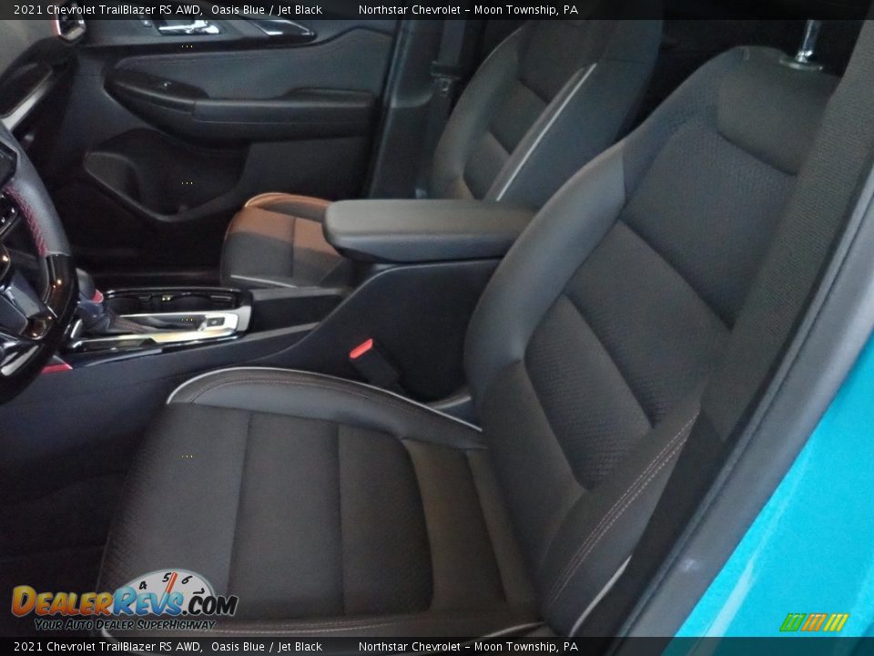 2021 Chevrolet TrailBlazer RS AWD Oasis Blue / Jet Black Photo #20